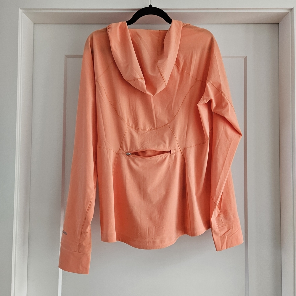 lululemon athletica Mist Over Windbreaker Apricot Color Size 14 - Picture 5 of 9